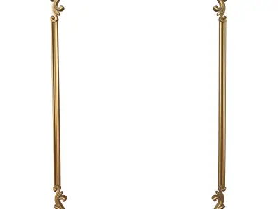 Frame Mirror Ornamental Elegant Classic Vol 03 3D model