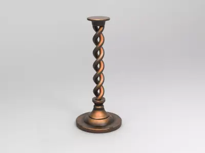 Candle Stand Free 3D print model