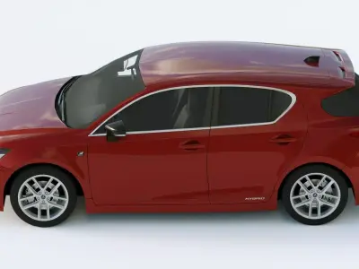 Lexus CT 200H 2020 3D model