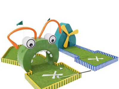 Mini Golf 3D model