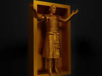 Game Of Thrones Book Nook - GOT Bookend - GOT Book Prop  3D print model