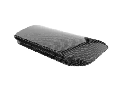 Carbon fiber hood scoop 3D print model