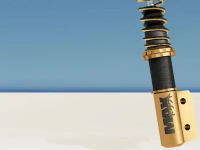 Powered By Max Coilover 3D model