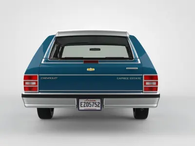 Chevrolet Caprice Estate 1989 3D model