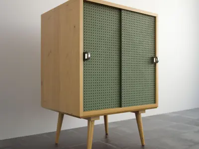 Cabinet - Paul McCobb - Winchendon Furniture Co - 1950 3D model