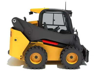 Skid Steer Loader 3D model