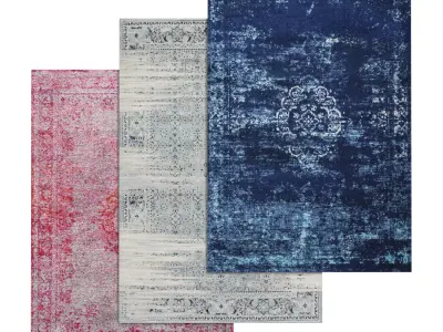 Rug Set 1648 3D model