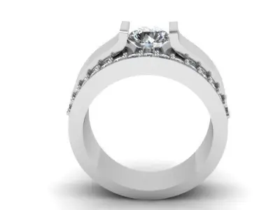 mens ring Free 3D print model get