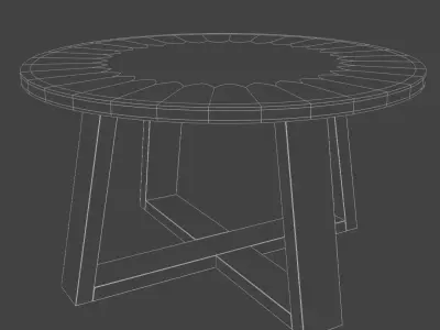 Coffee table 3D model