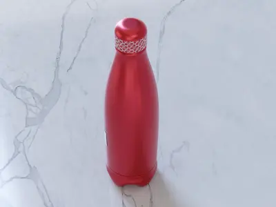 Steel Bottle 3D model