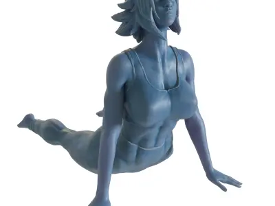 FIGURE Morning Routine 01 MINIATURE DECORATION Free 3D print model