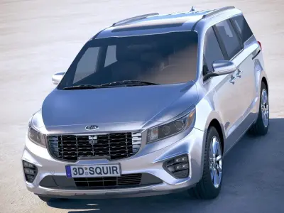 Kia Sedona 2019 3D model
