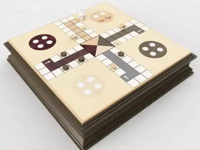 Ludo Game 3D model