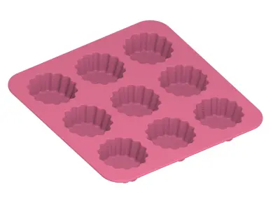 Exquisite Cup Cake Mold 3D print model