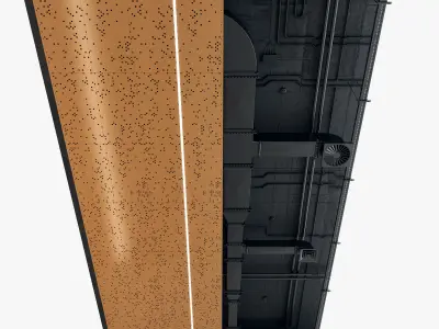 Decorative Ceiling Set 05 3D model