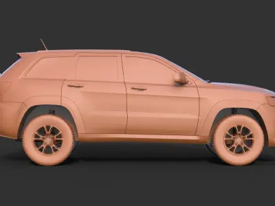 Jeep Grand Cheeroke 2020 3D print model