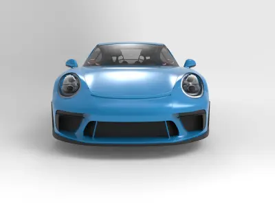 Porsche 911 GT3 Touring 3D model