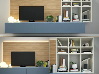 TV Wall Collection - Vol 01 - 11 Item 3D model