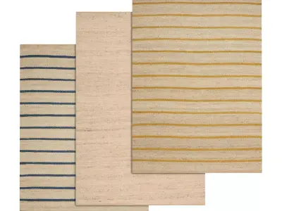Rug Set 1115 3D model