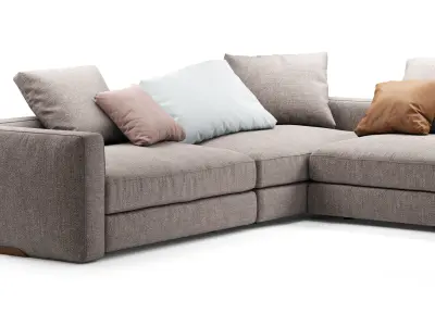 Flexform sofa Harper 3D model