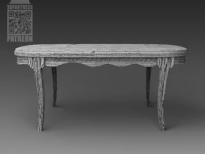 Kitchen Table 3D print model