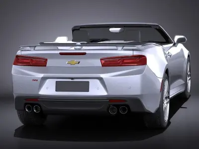 Chevrolet Camaro Cabrio 2016 VRAY 3D model