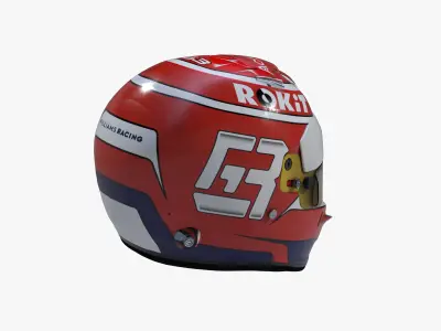 Russell helmet 2020 Low-poly 3D model