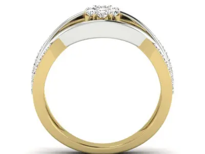 Women ring 3dm Render details 3D print model