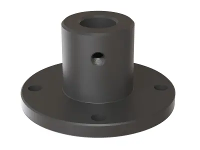 Motor mounting hub 3D print model