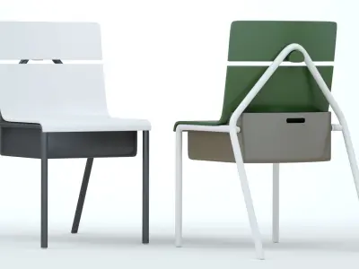Afford Chair 3D model