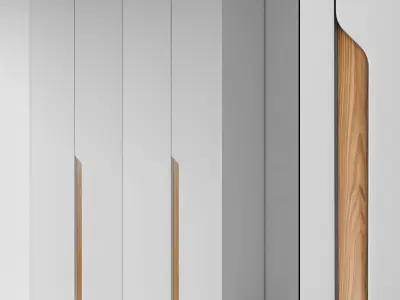 Wardrobe  Cabinet Furniture by DrCG Model No 34 3D model