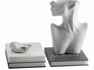 decorative set 04 3D model 4