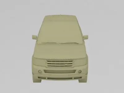 range rover 3D print model