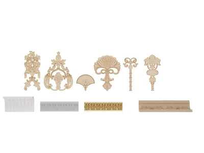 architectural decorative element 3D model