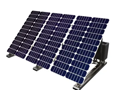 Solar Panel 3D model