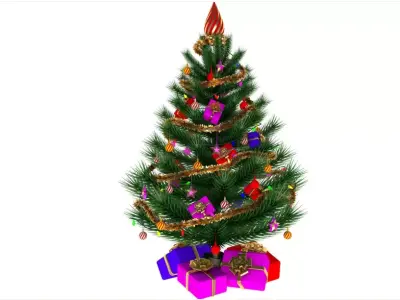Christmas Tree 3D model 28