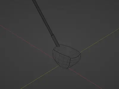 Golf Driver 3D model