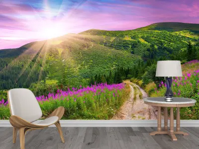 Photo Wallpaper No 7 Low-poly 3D model