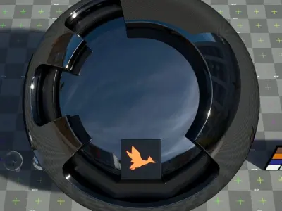 Gunmetal Grey  - VRay shader Texture