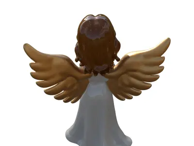 Christmas Angel Figurine  3D print model