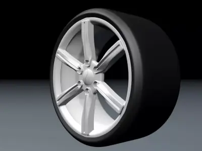 Wheel for Mitsubishi Montero 3D model