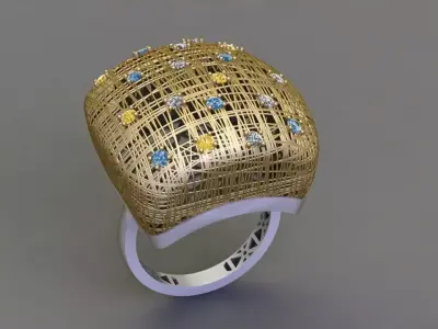 Fusion Ring 3D print model