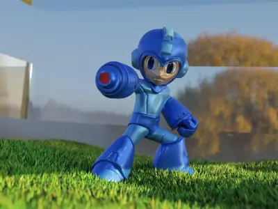 Super Hero Environment Free 3D model