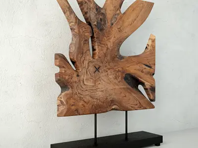 Canyon Art Wood Decor  3D model