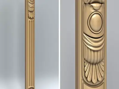 Pillar 002 3D model