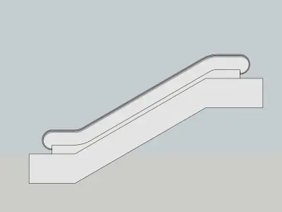 Escalator 3D model