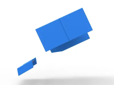 Wings of 600 Micro sprint car Scale 1 to 25 3D print model