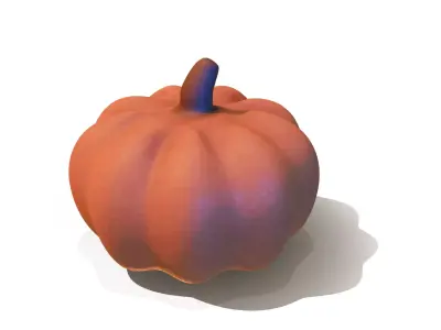 Halloween pumpkin  3D model