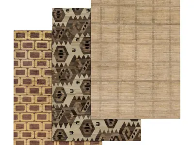 Rug Set 2006 3D model