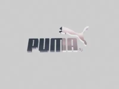 PUMA LOGO 3D model